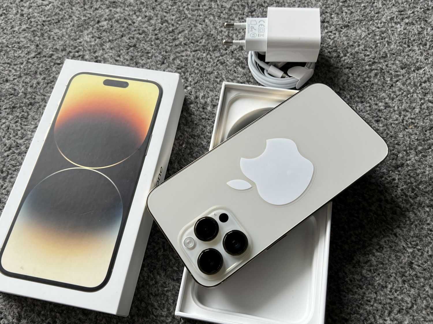 iPhone 14 Pro Max 512GB GOLD ZŁOTY Rose Bat98% GWAR FAKTURA 23%