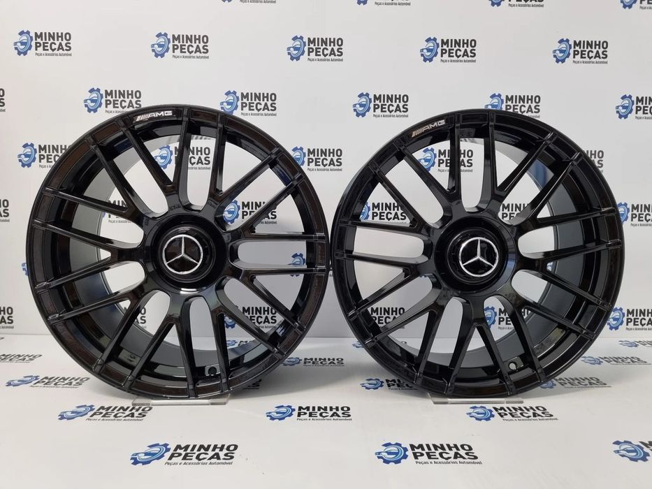 Jantes Mercedes Novo (C63S) AMG em 20 Preto Brilho