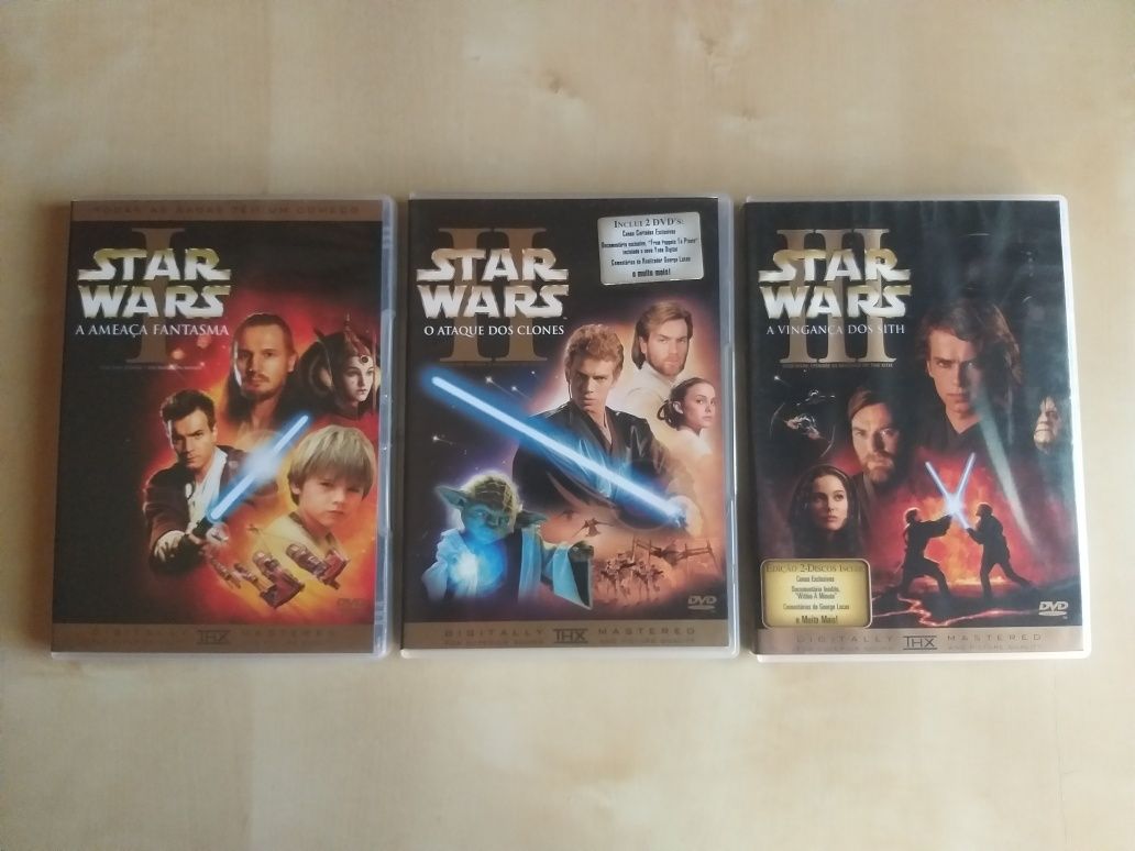 Trilogia Star Wars Episódios 1 2 3