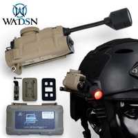 Фонарик для шлема WADSN Sidewinder Тактичний ліхтар на каску 5 діодів