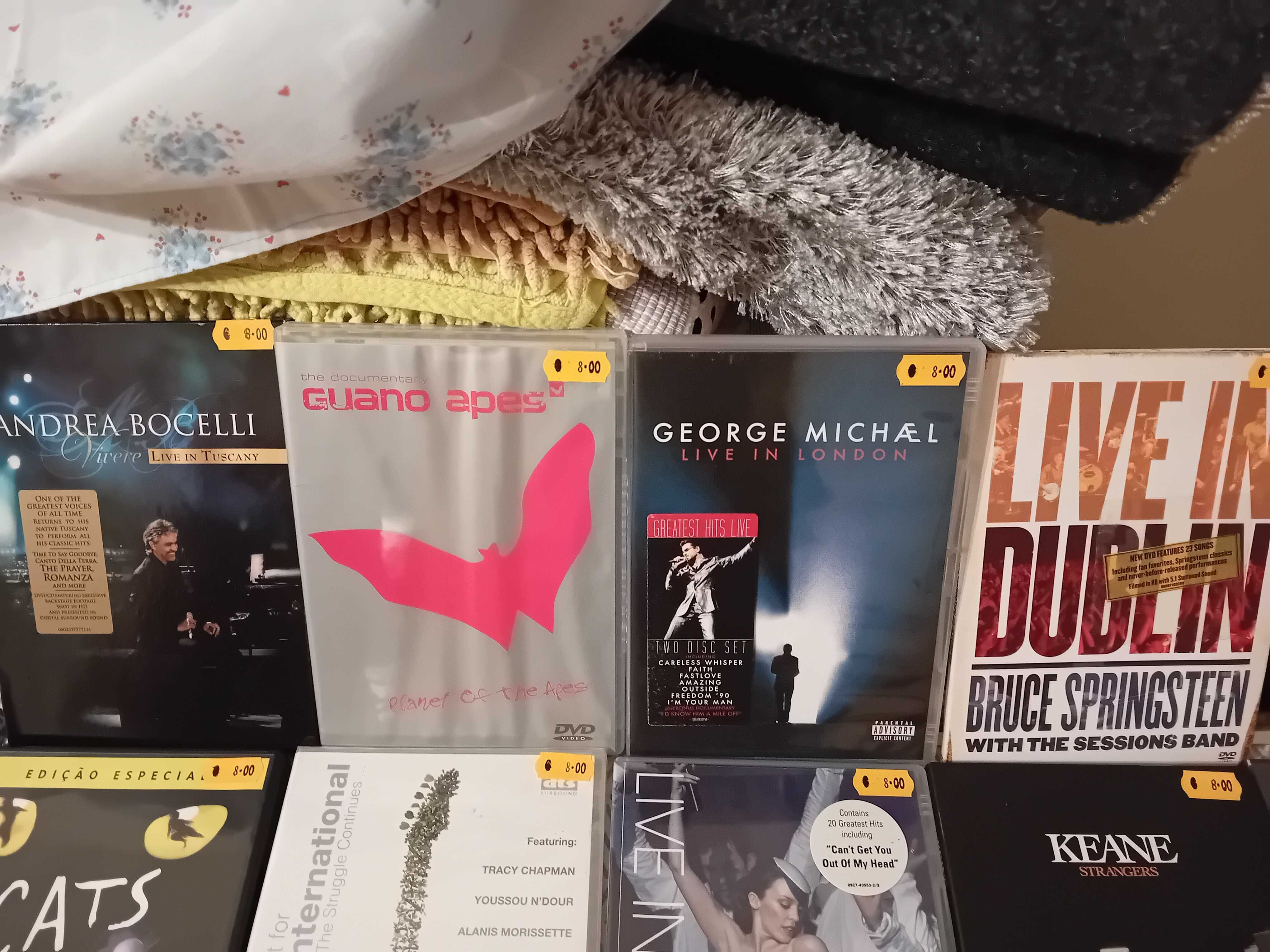 Dvd Musical Concertos Grandes Artistas Internacionais.