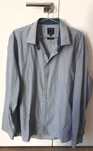 koszula męska niebieska TAYLOR&WRIGHT SLIM FIT 18 1/2 XXL XXXL