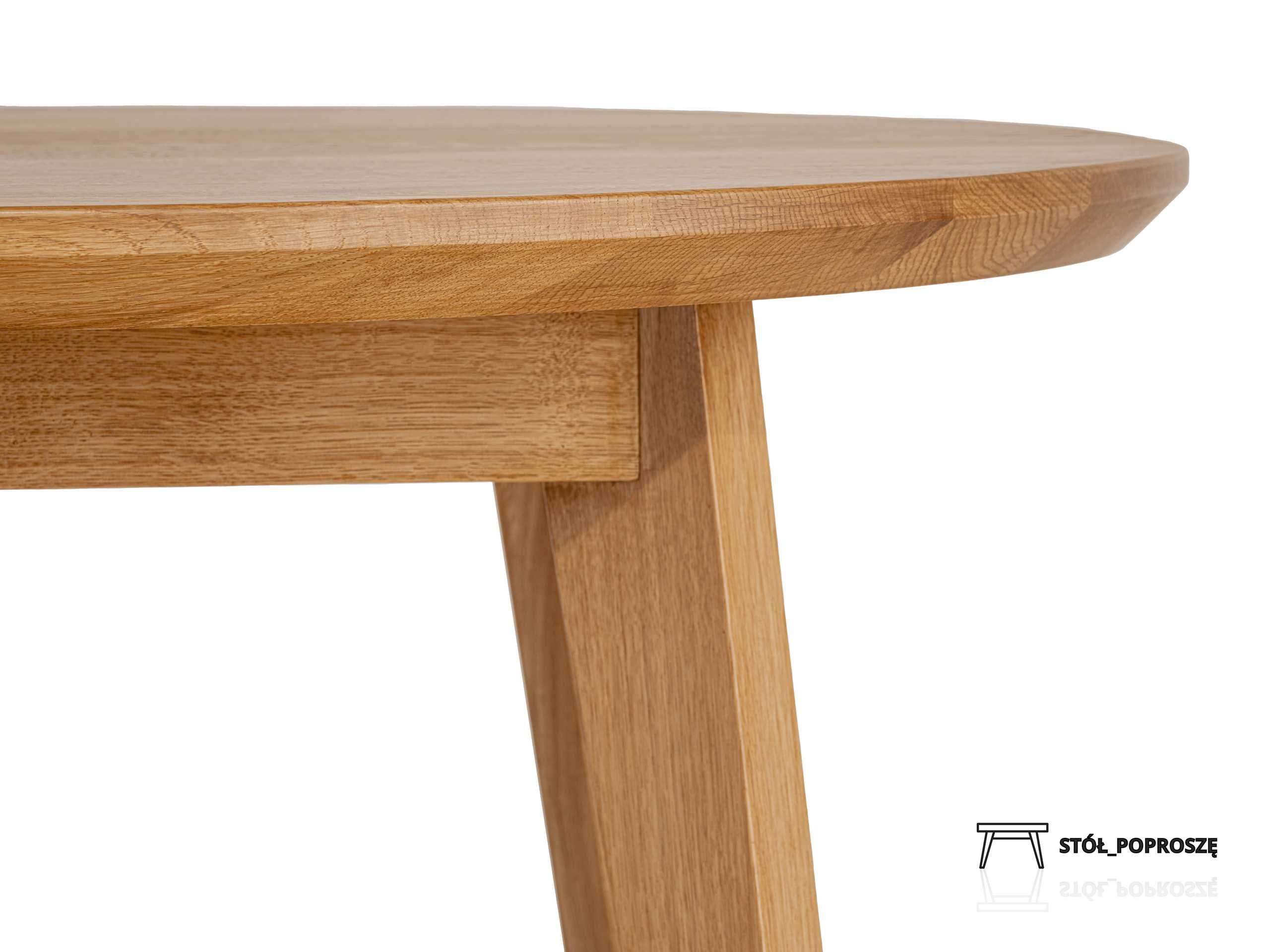 Drewniany stół rozkładany- Dębowy stół rozkładany- Stół z litego dębu