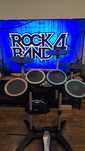 Perkusja Rock band 4 Xbox One, gitara, 2 mikrofony i gra