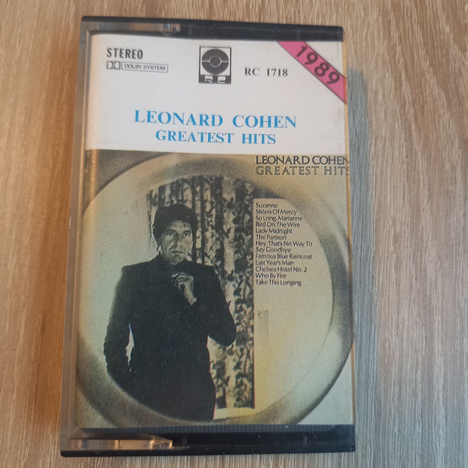 Kaseta magnetofonowa Leonard Cohen Greatest Hits 1989