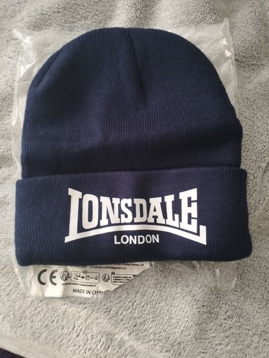 Czapka zimowa męsko młodzieżowa Lonsdale