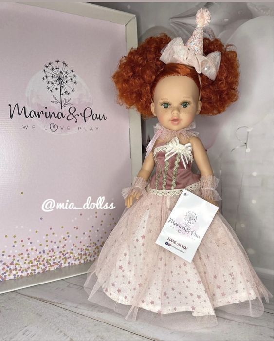 Marina Pau POLICINELLA EDELWEISS UNICORN Марина Пау лялька кукла