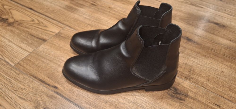Buty jeździeckie Sztylbety skórzane