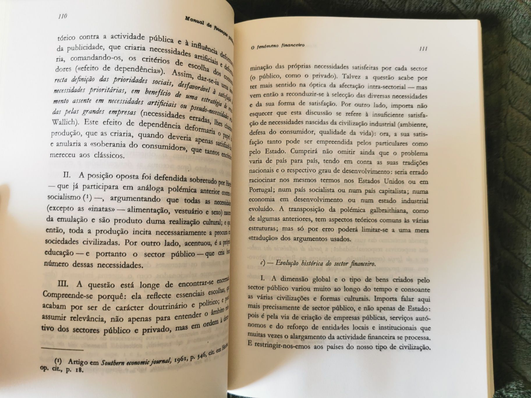 Livros Jurídicos - Finanças Públicas Sousa Franco