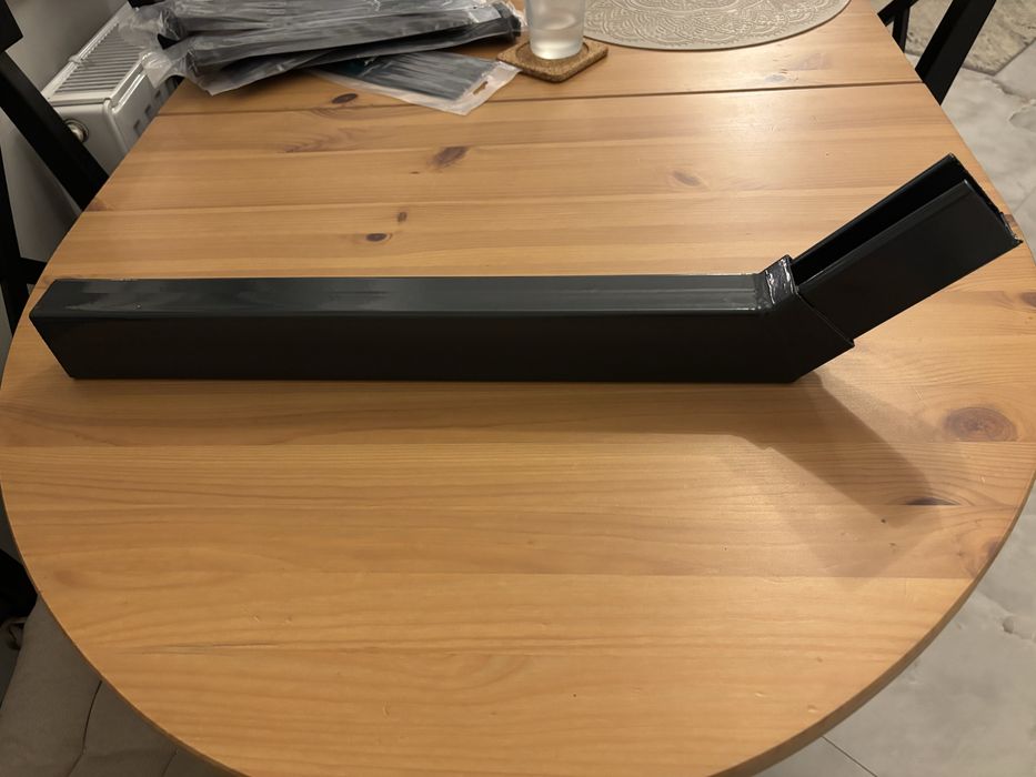 Przedłużka kątownik słupa ogrodzeniowego 40X60 ocynkowana (cena za 2)