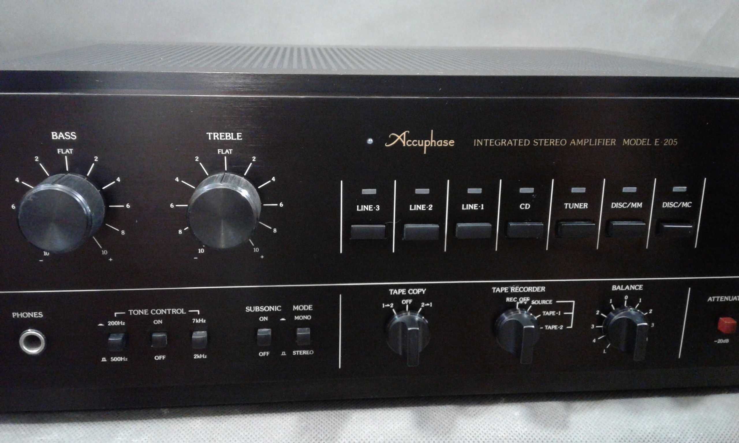 ACCUPHASE E-205,wzmacniacz stereo
