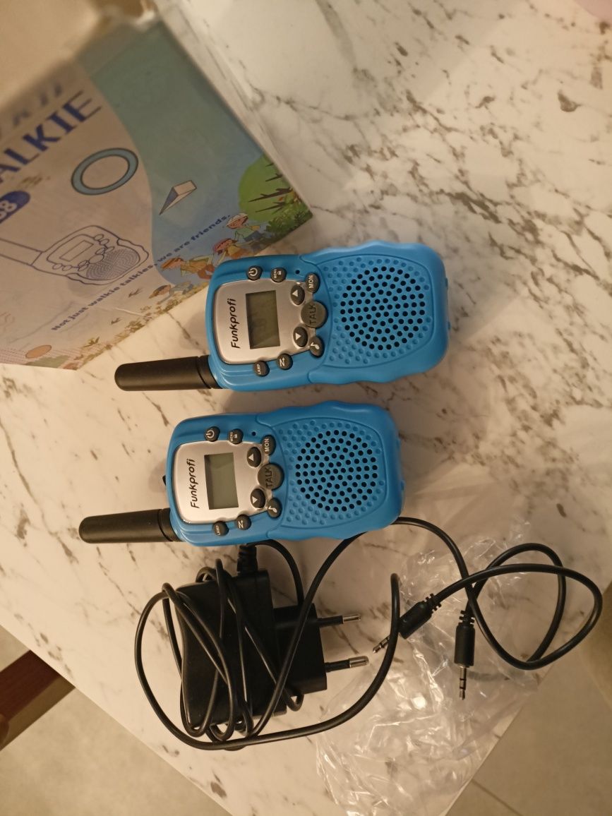 Walkie talkie, krotkofalowka 2szt