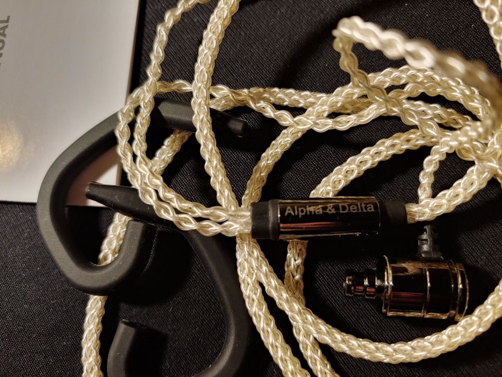 Alpha & Delta D6 słuchawki dokanałowe przewodowe IEM