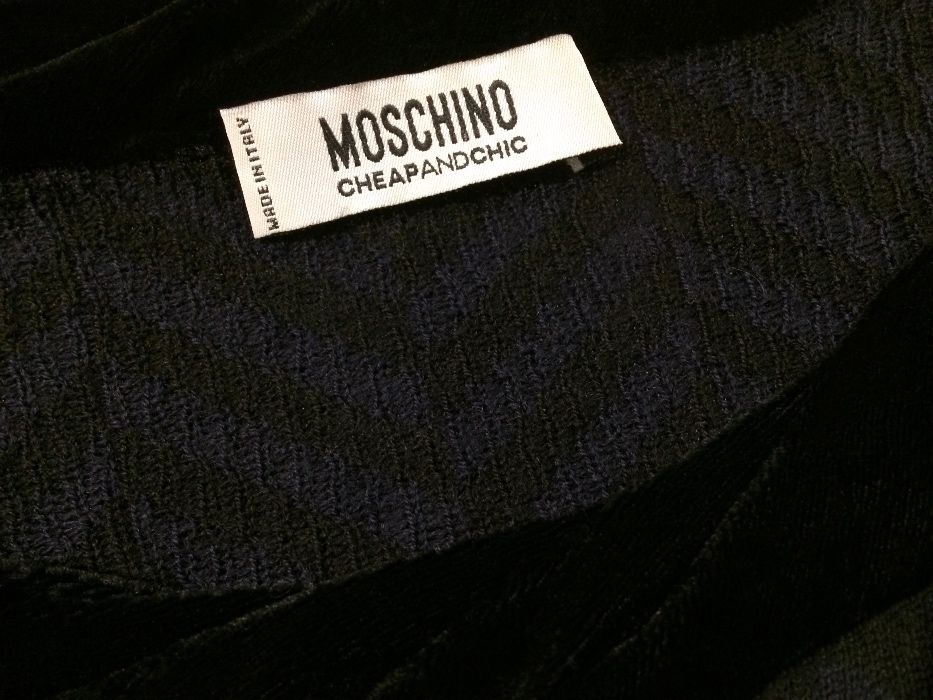 MOSCHINO - Camisola Lã Virgem, Made In Italy