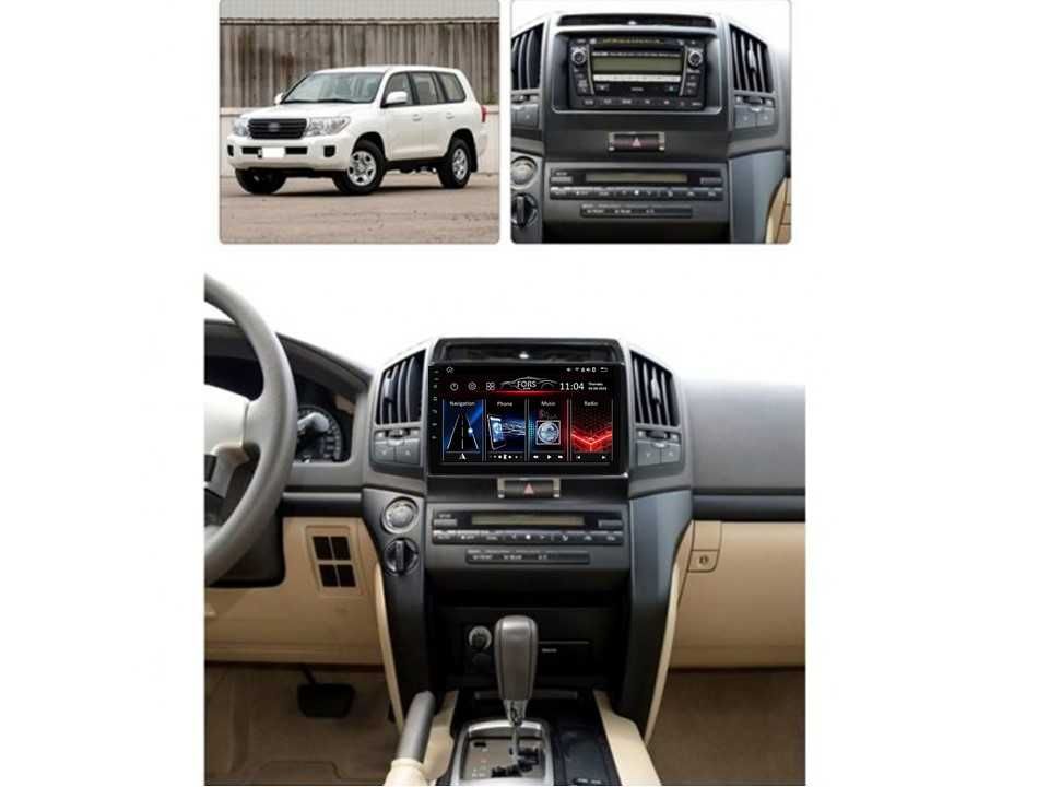 Radio samochodowe Android Toyota Land Cruiser 200 (10.1") 2007.-2015