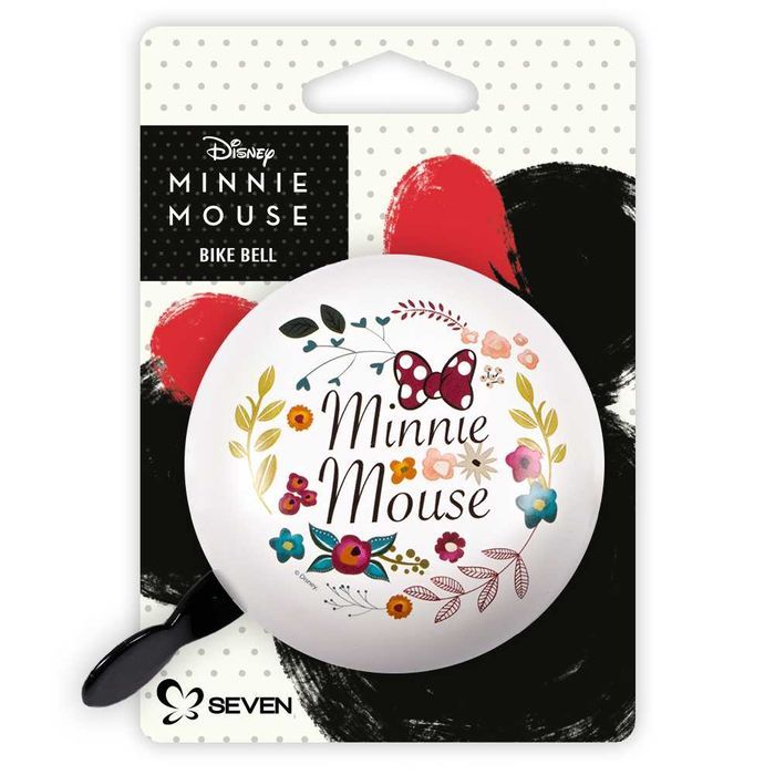 Dzwonek do roweru RETRO MINNIE - FLOWERS