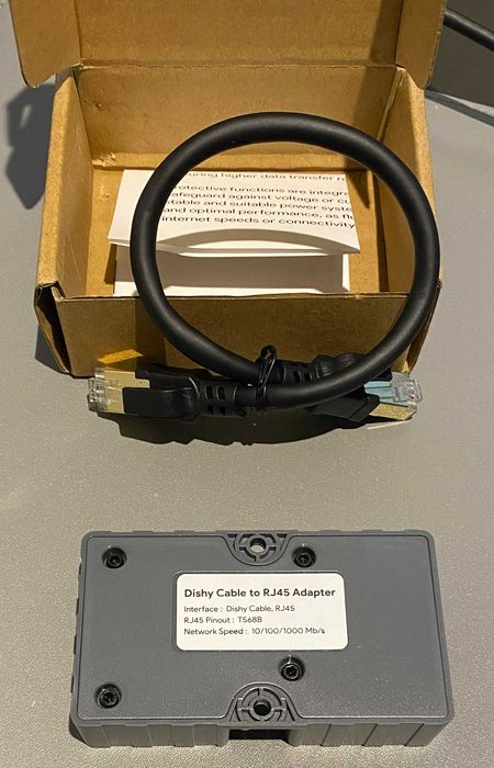 Adaptador Dishy Cable to RJ45