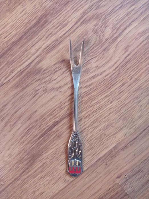 Widelczyk posrebrzany Hefra PRL vintage