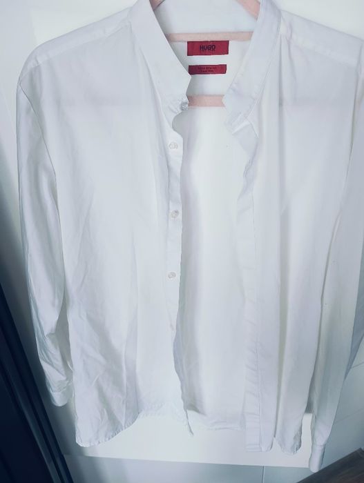 Hugo Boss r.XS Slim koszula z stójką