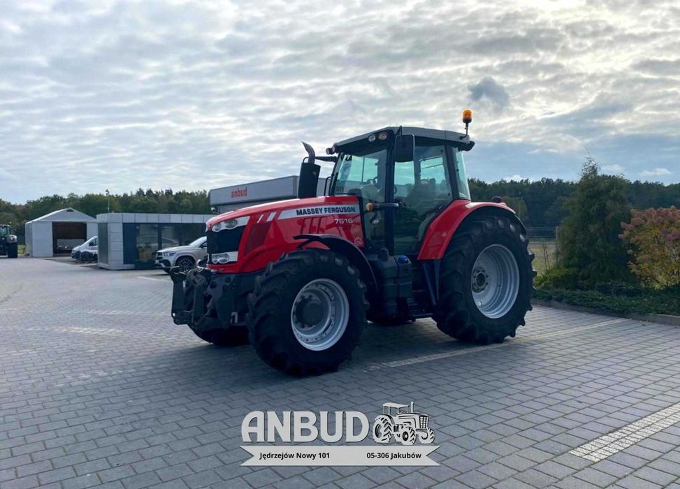 Massey Ferguson 7616 DynaVT Zaczepy Isobus Vario TUZ 7614 MF 7718