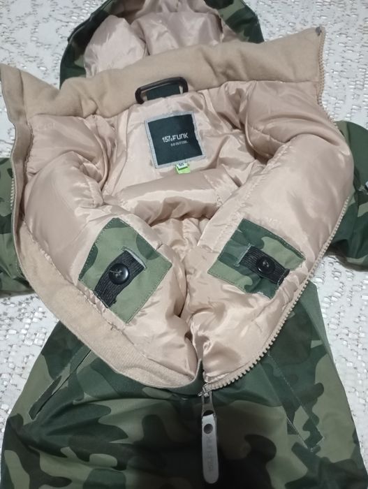 Зимовий, дуже теплий комбінезон на зріст 90см