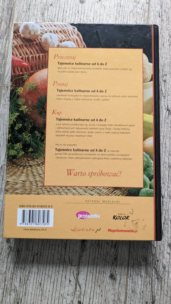 Książka Tajemnice kulinarne od a do z