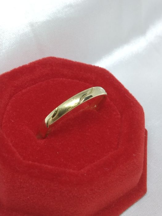 Złota obrączka, złoto 585, Rozmiar 23