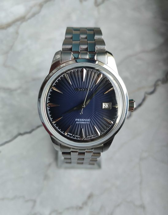Seiko Presage Blue Moon Custom Mod NH35A Automat Zegarek
