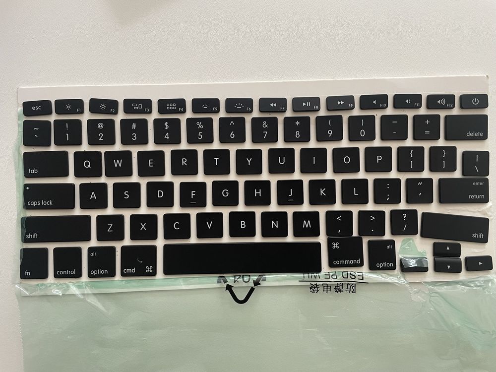 Teclas para macbook