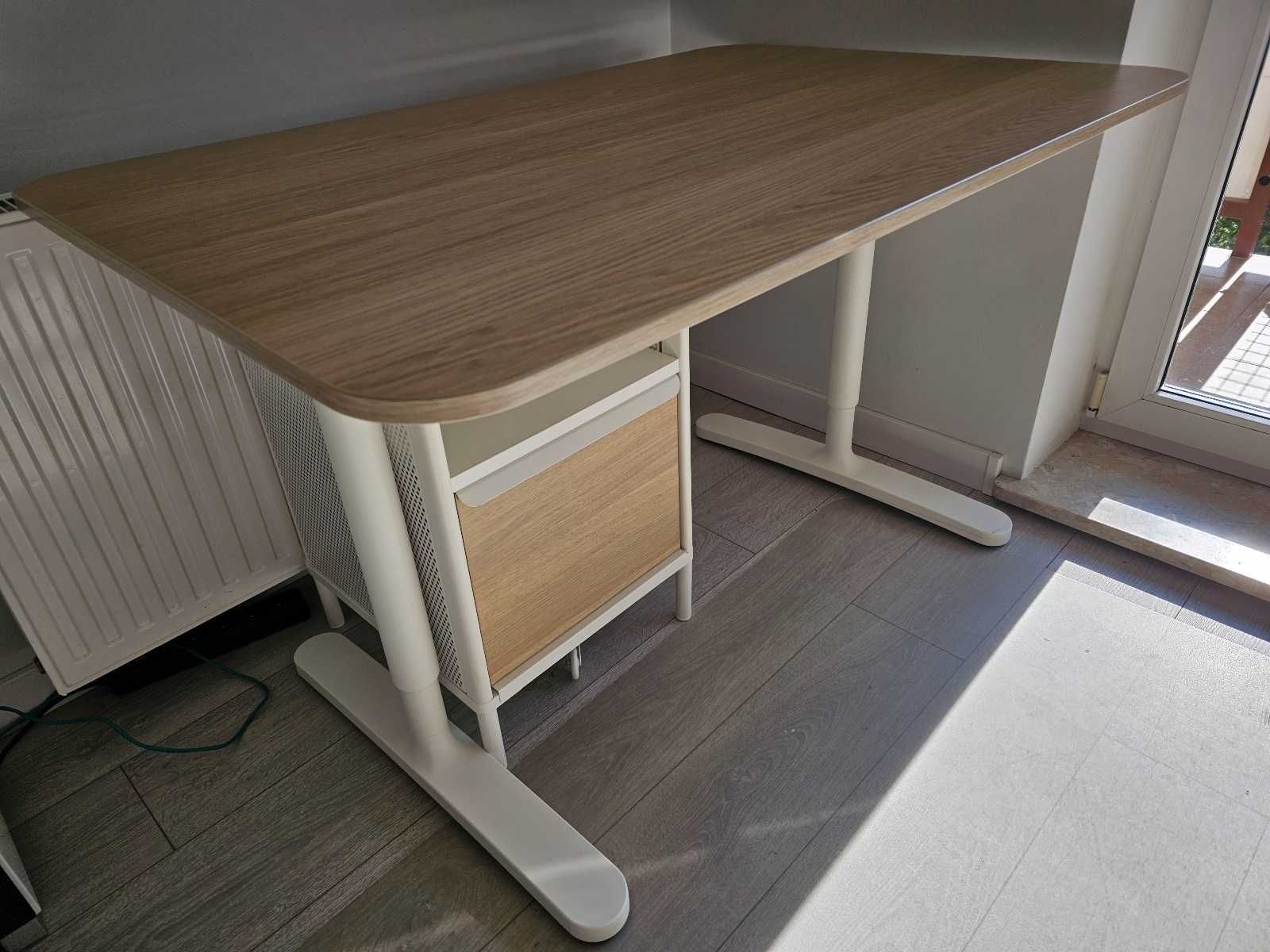 Biurko Bekant szafka kontenerek Bekant Ikea