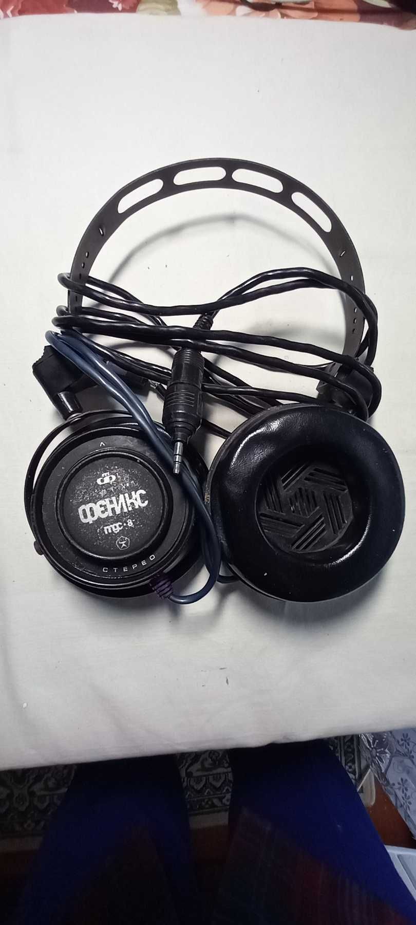 стерео наушники Cosonic  модель СД-930  с регулировкой громкости 1 шт.