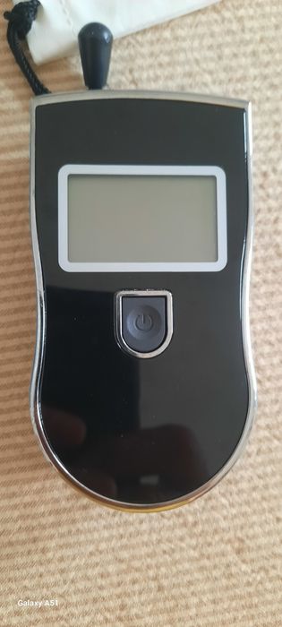 Maquina teste de alcool