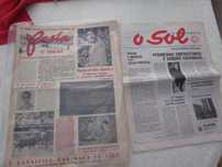 revistas e jornais numero um coleção  Sol touros etc