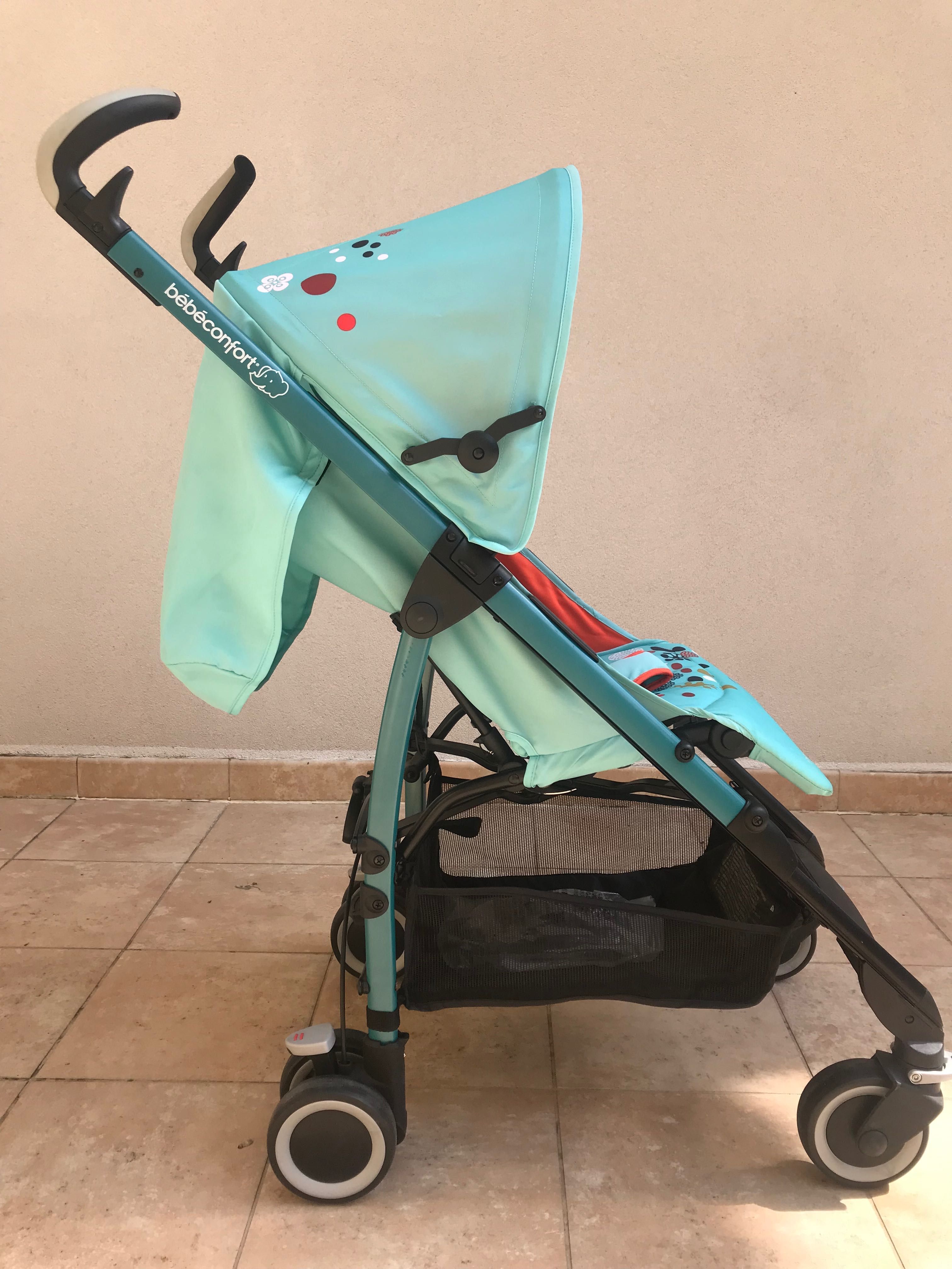 Wózek spacerowy BebeConfort Mila + adaptery Maxi Cosi