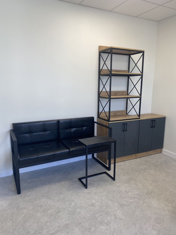 Стіл письмовий стол стелаж лофт loft офіс офісні меблі офисная мебель