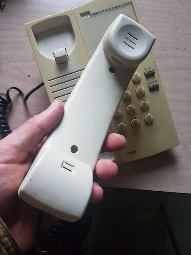 Telefone da década de 80, vintage