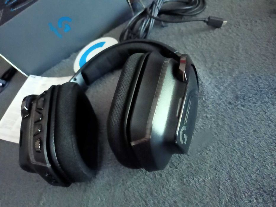 Słuchawki gamingowe Logitech G635, nowe! RGB, dźwięk przestrzenny!