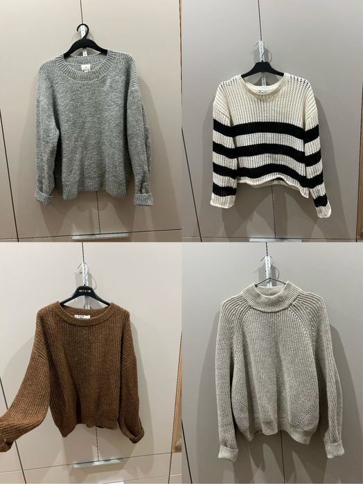 Sweter sweterek Zara hm golf nakd mango paczka sweterkow