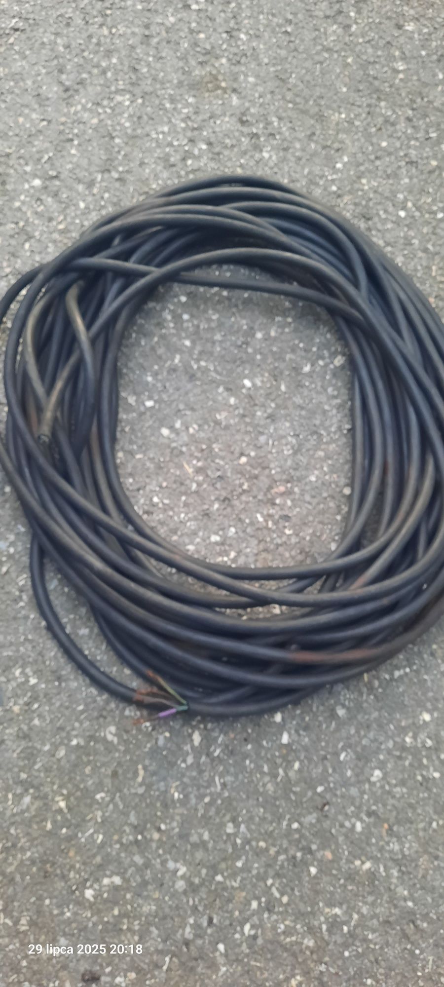 Kabel 4 żyłowy na siłę