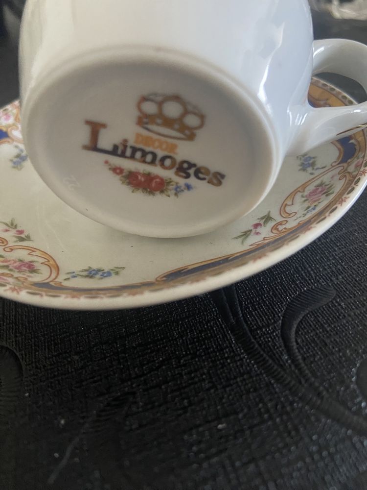 Chavenas de cafe Limoges