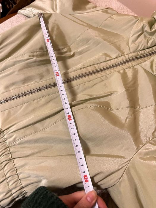 плащ-куртка бірюзового кольору