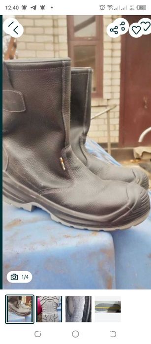 Продаются спецовые сапоги  47р