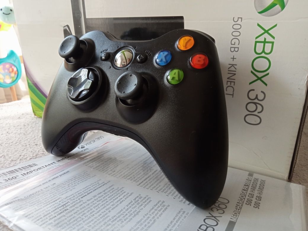 Xbox 360 Pad bezprzewodowy oryginalny Microsoft jak nowy
