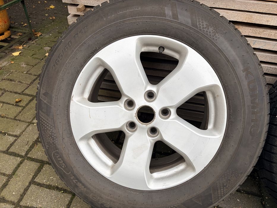 koła zimowe 18" Jeep Grand cherokee wk2. Roczne opony Kumho!!!
