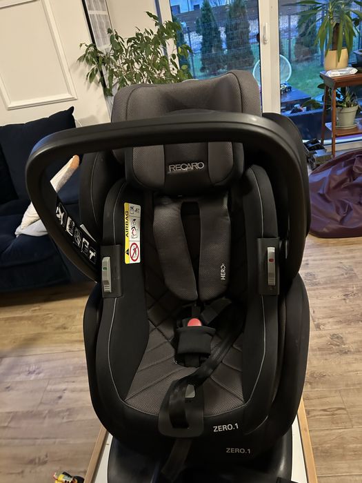 FOTELIK. Recaro ZERO.1 Elite Carbon Black fotelik samochodowy