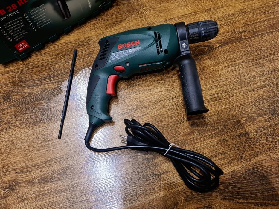 Wiertarka udarowa BOSCH PSB 28 RE 500W z walizką
