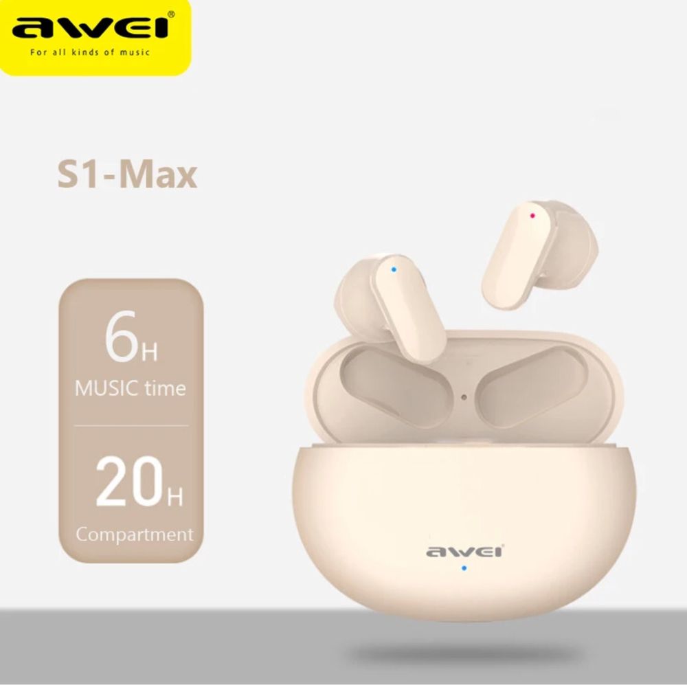 Наушники Awei S1 MAX Беспроводные Bluetooth 5.3  IPX5