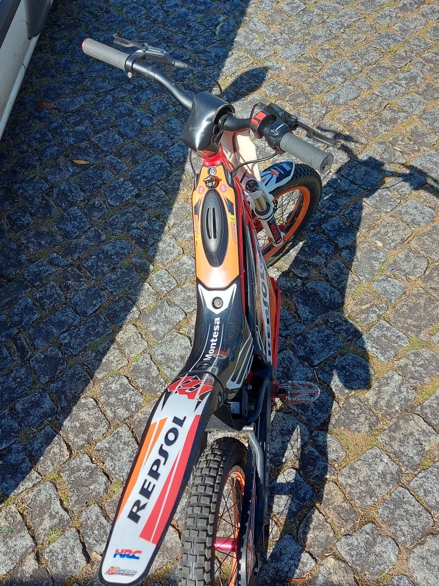Oset 16 moto trial crianca
