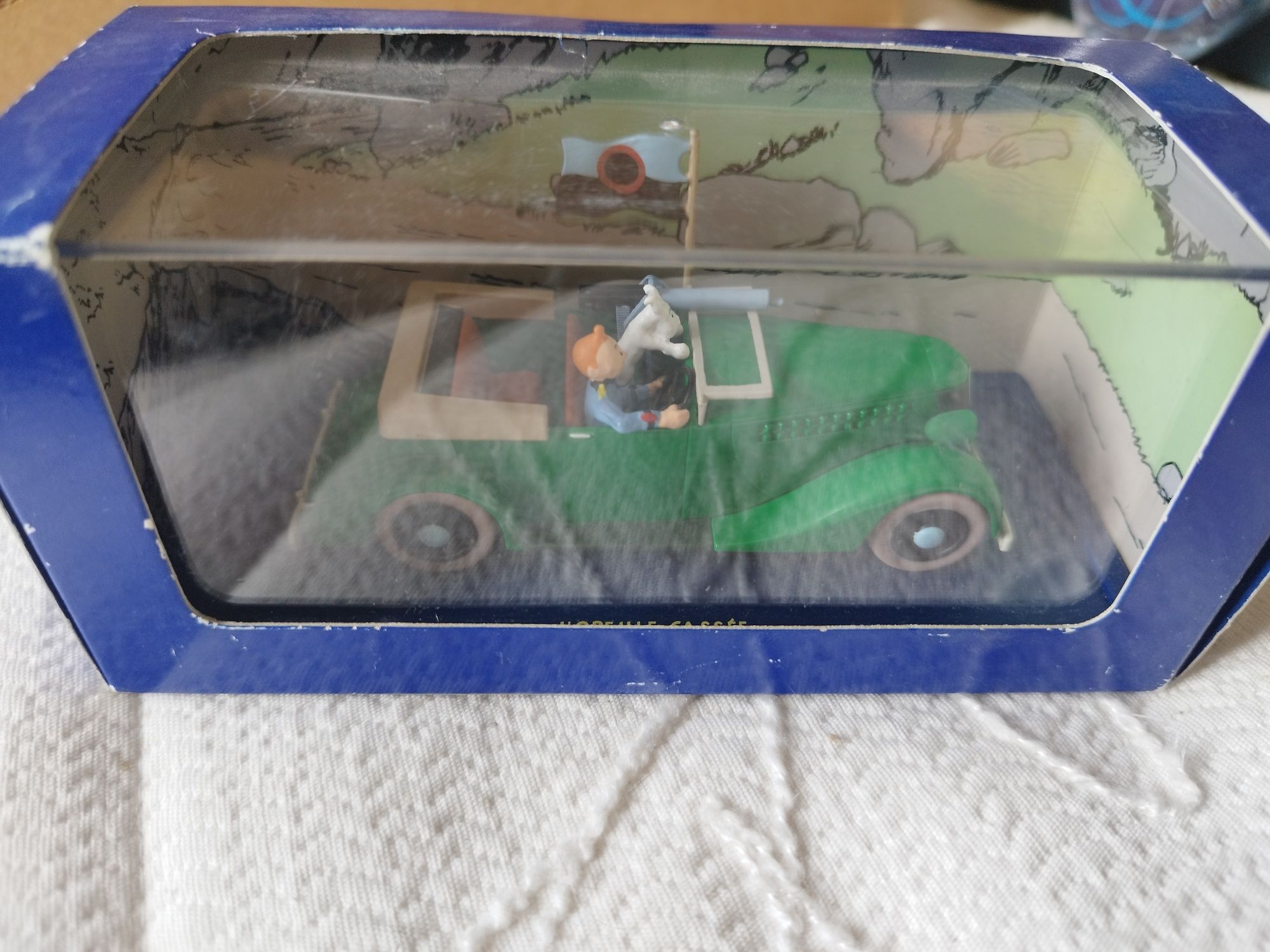 Carro de colecionador do Tintim