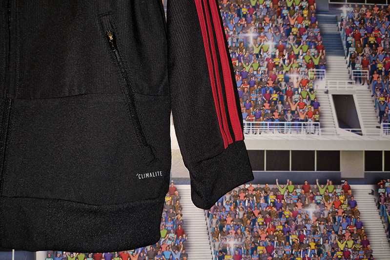Manchester Utd. Adidas Climalite bluza dresowa 2018-19 size: 116